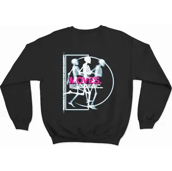 Nákrčník MAMpici Crewneck - MOVES - Stěhujete se? My ano. Pokud nestojíte na místě, měli byste o tom všem říct. Velmi oblíbený produkt.