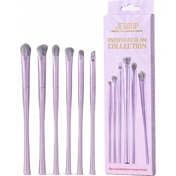Kosmetický štětec JESSUP Luxury Light Eye Brush sada štětců na líčení očí T516 6 Ks.