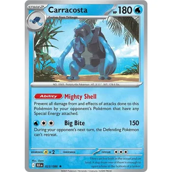 Sběratelská karetní hra Carracosta 023/086 - Black Bolt Typ karty: Holo