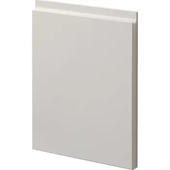 Šatní skříň Trachea Foliovaná dvířka ATLANTA / Kašmír Rámová dvířka pro sklo Kúra číra K572 Bílá