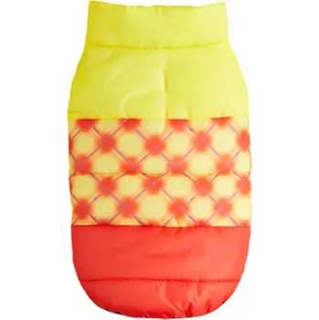 Zimní vesta pro malá, střední i velká plemena psů - 7 velikostí Barva: žluto oranžová, Velikost: S