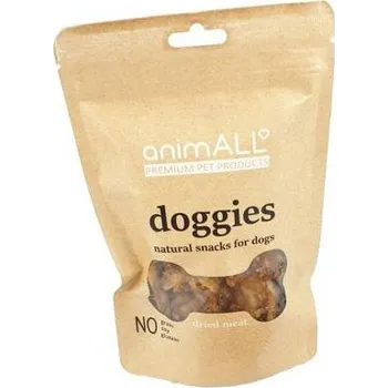 Pamlsek pro psa animALL Doggies snack meat with herbs large balls 150 g