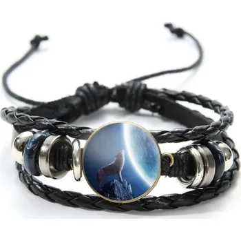 Náramek Náramek s vlkem.