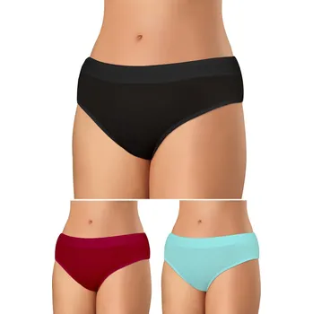 Dámské spodní prádlo Andrie PS 2937B M 3ks dámské kalhotky