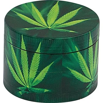 Humidor Třídílný kovový drtič tabáku 11322