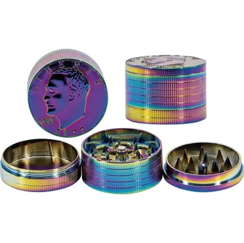 Humidor Třídílný kovový drtič tabáku 11320