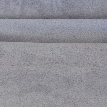 SWAFING Plyš světle šedý