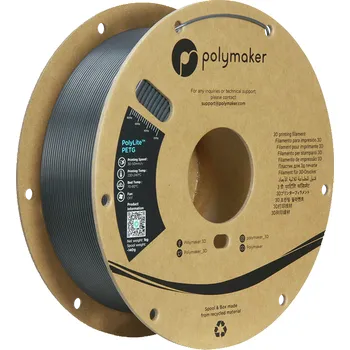 Filament Polymaker PolyLite PETG Dark Grey 1,75mm 1kg