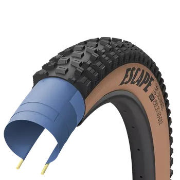Plášť na kolo Goodyear Escape Ultimate 27.5x2.60“, 66-584, TR (kevlar) Tan (plášť Goodyear Escape, Ultimate Tubeless Complete 27.5x2.6 / 66-584, Tan)