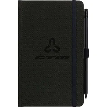 Zápisník Zápisník CTM s ceruzkou, 210x130mm, štvorčekový