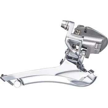 Komponent pro jízdní kolo microSHIFT R10 FD-R712-F-BK Braze‑On (2x10) stříbrná (microSHIFT přesmykač R10 FD-R712-F-SV 2x10sp. na navářku)