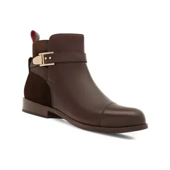 Dámské kozačky Polokozačky Sergio Bardi WI08-CHLOE(552)-21-SB Hnědá 39