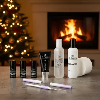 Umělé nehty Sada na poly gelové nehty – sada na polygel POLY Starter No.3 (Startovací sada na polygel nehty bez lampy - POLY Starter Set )