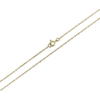 Řetízek Řetízek Ankr plný, 50 cm, 3,34 g, Au 585