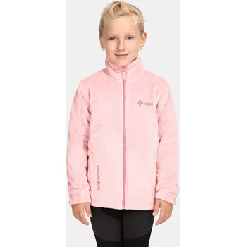 Dívčí mikina Dívčí fleecová mikina KILPI ERIN-J velikost 146 světle růžová
