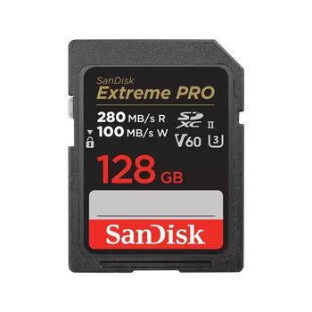 Paměťová karta SanDisk Extreme PRO 128GB 280MB/s V60 UHS-II