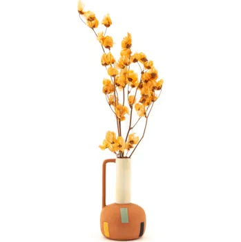 umělá květina Sušené květiny Bougainvillea Branch – oranžová