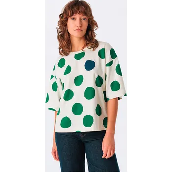 Dámské tričko SKFK Lariz GOTS T-Shirt F25SG5 DOTS S