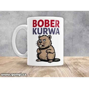 Hrnek - 0403 - Bober kurwa barevný