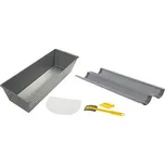 Sada na pečení de Buyer, 4713.00, box HOMEBREAD, forma na chleba, plech na 2 bagety, čepel a škrabka