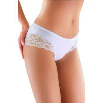 Kalhotky Kalhotky s krajkou 64 bílé XL