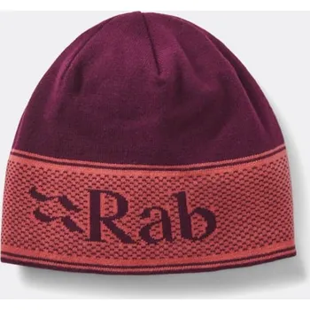 Čepice Rab Logo Band Beanie Mulberry / Hibiscus