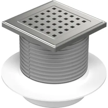 Vpusť podlahová spodní D 50 mm, límec, mřížka GATE, ENPRO