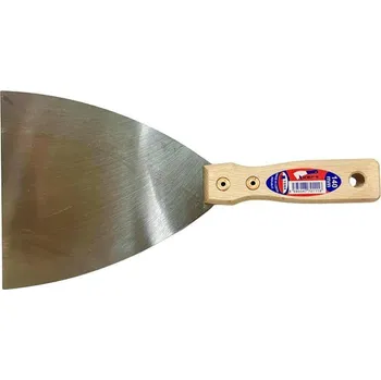 Malířská špachtle Špachtle ocel broušená YORK PROFI, 140 mm, dřevěná rukojeť