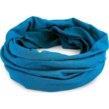 Deštník Multifunkční šátek pružný, bezešvý, jednobarevný tyrkys 10 ks