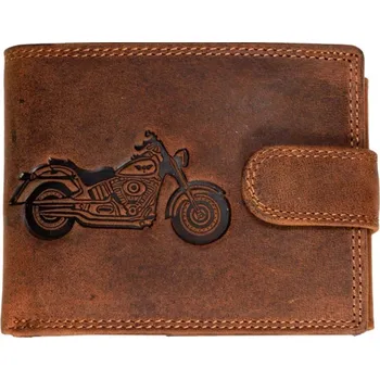 Kožená pánská peněženka Motorka