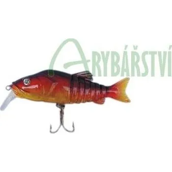 Umělá nástraha ALBASTAR Wobler Scorpion 14cm 40g - hnědé