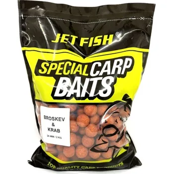 Boilies JET FISH Special Carp Boilie Broskev Krab 24 mm 2 kg - 24 mm