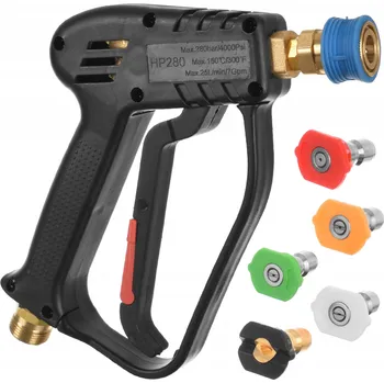 Příslušenství pro vysokotlaký čistič Kompletní pistole s tryskou a rychlospojkou 1/4" závit M22 pro Karcher HD HDS