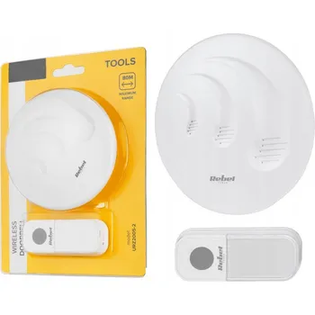 Domovní zvonek BEZDRÁTOVÝ ZVONEK KE DVEŘÍM KULATÝ