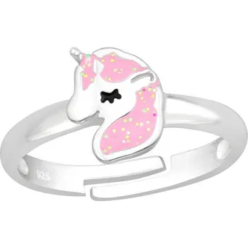 Prsten ANNA PERLY Stříbrný prstýnek s Jednorožcem