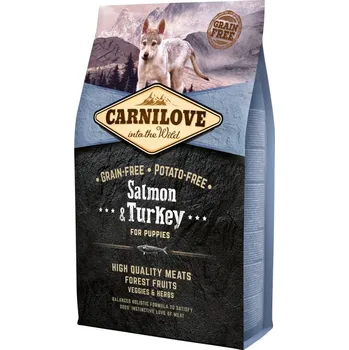Carnilove Dog Salmon & Turkey for Puppies 4kg