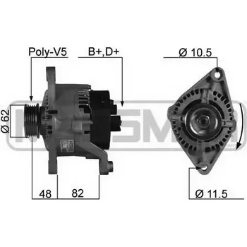 Alternátor ERA Alternátor ERA 210079A