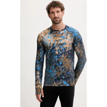 Pánské tričko Funkční triko s dlouhým rukávem Peak Performance AOP G80592 modrá 55B, vel. M