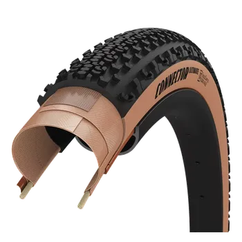 Plášť na kolo Goodyear Connector Ultimate 700x40, 40-622, TR (kevlar) Tan (plášť Goodyear Connector, Ultimate Tubeless Complete 700x40 / 40-622, Tan)