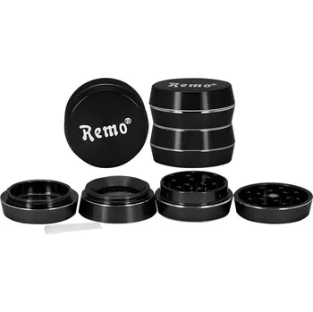 Humidor Čtyřdílný kovový drtič tabáku 11302