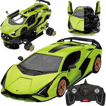 RC model auta Rastar stavebnice RC LAMBORGHINI SIAN FKP 37 1:18
