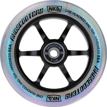 Kolečko ke koloběžce Movino Kolečka na koloběžku NKD Rally Stunt 2ks, 110 mm, Černé