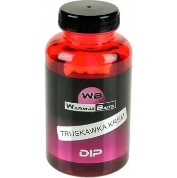 Návnadové aroma Dip na Návnady Warmuz Baits JAHODA KRÉMOVÝ DIP 150 Ml