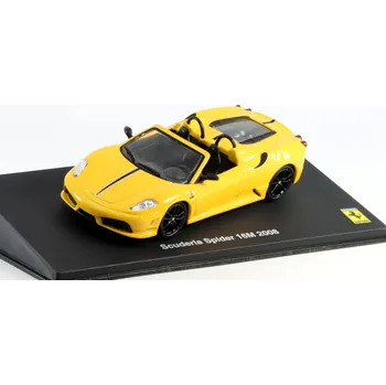 autíčko Ferrari F430 Scuderia 16M Spider 2008 1:43 - DeAgostini časopis s modelem Ferrari F430 - kovový model