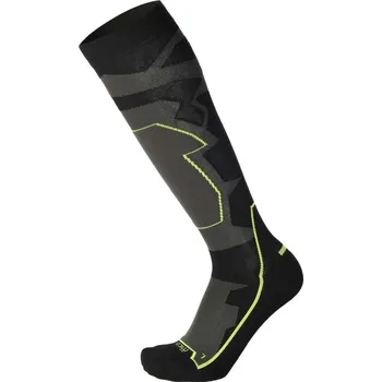 Pánské termo ponožky Mico Medium Weight Warm Control Primaloft Natural Merino Ski Touring Socks - nero/grigio 44-46