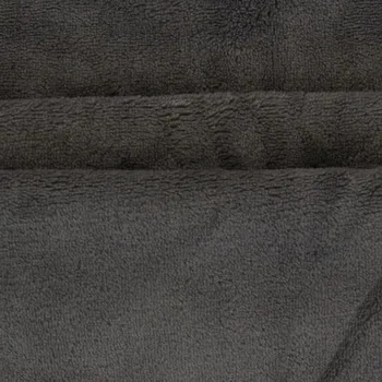 SWAFING Plyš tmavě šedý