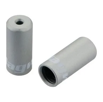 Lanko pro jízdní kolo BOT192-2SJ koncovka otvorená 4mm, Al, strieborná