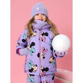 Dětská móda Sinsay - Bunda Minnie Mouse - levandulová - 952BU-04X - 952BU-04X-140-1