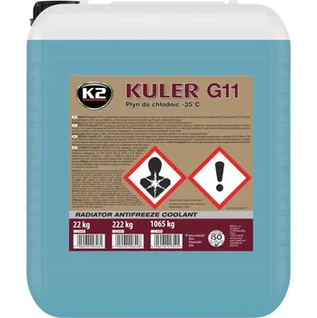 K2 Kuler G11 koncentrát modrý, 20 l