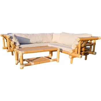 Sedací souprava Bambusová sedací souprava Luzon + Cebu